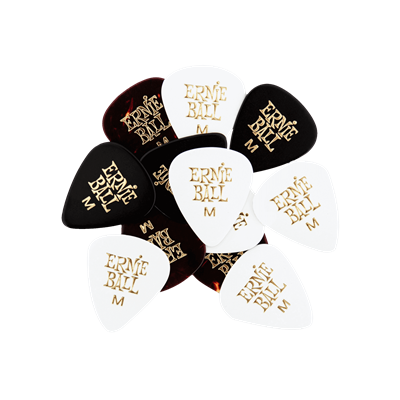 Ernie Ball 9178 12 X Med Assorted Collection Pick