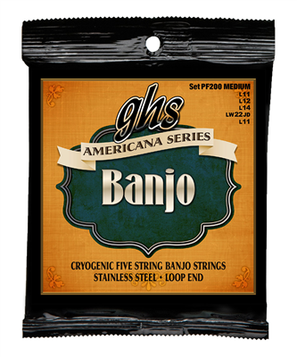 Ghs Americana Banjo Medium