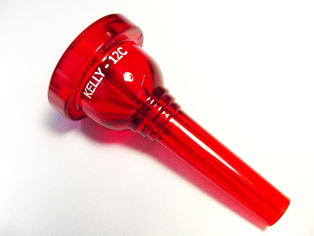 Kelly Mouthpieces Trombone Mouthpiece 12C Crystal Red