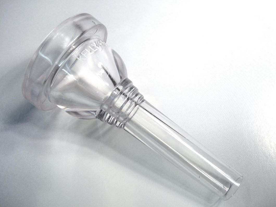 Kelly Mouthpieces Trombone Mouthpiece 51D Crystal Clear