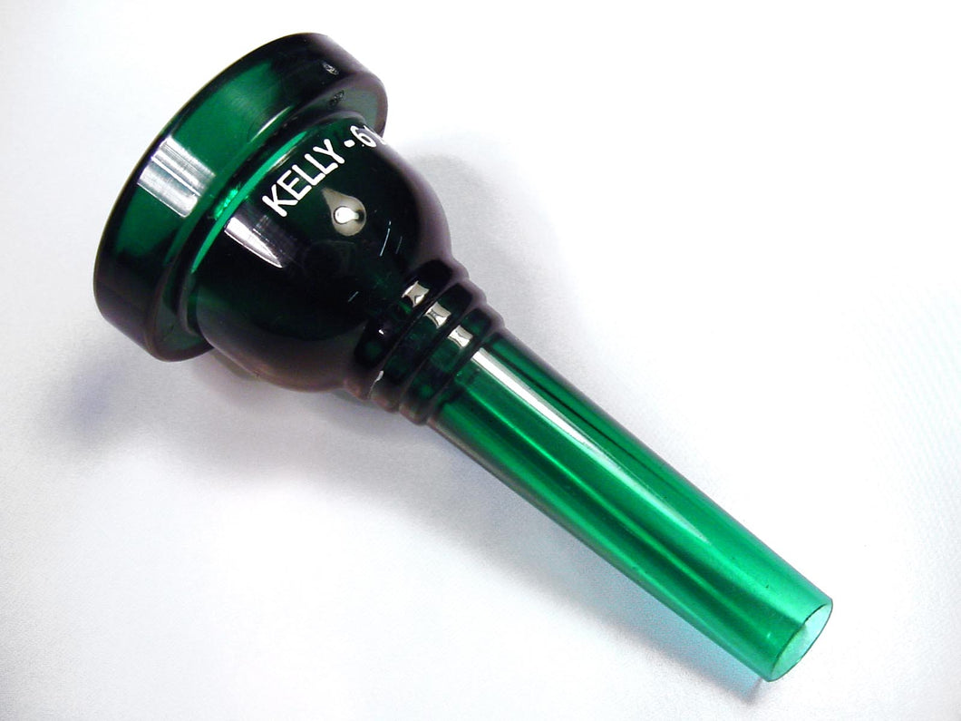 Kelly Mouthpieces Trombone Mouthpiece 6.5AL Crystal Green