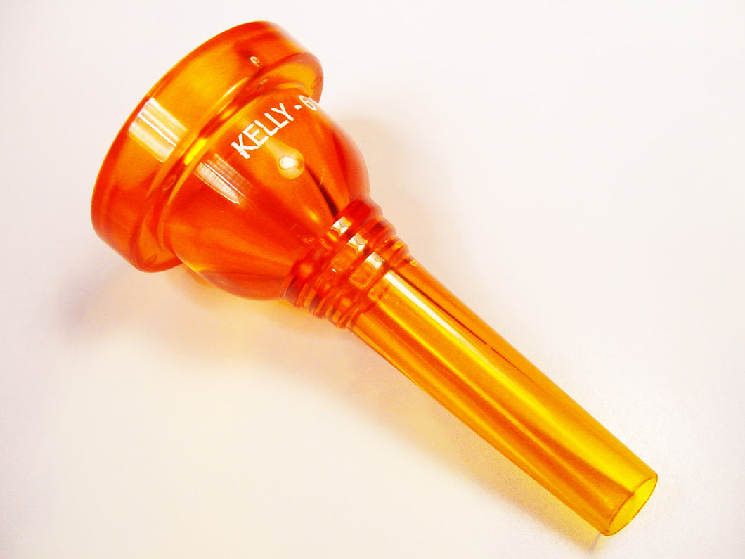 Kelly Mouthpieces Trombone Mouthpiece 51D Crystal Orange