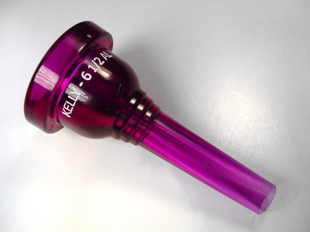 Kelly Mouthpieces Trombone Mouthpiece 6.5AL CrystalPurple