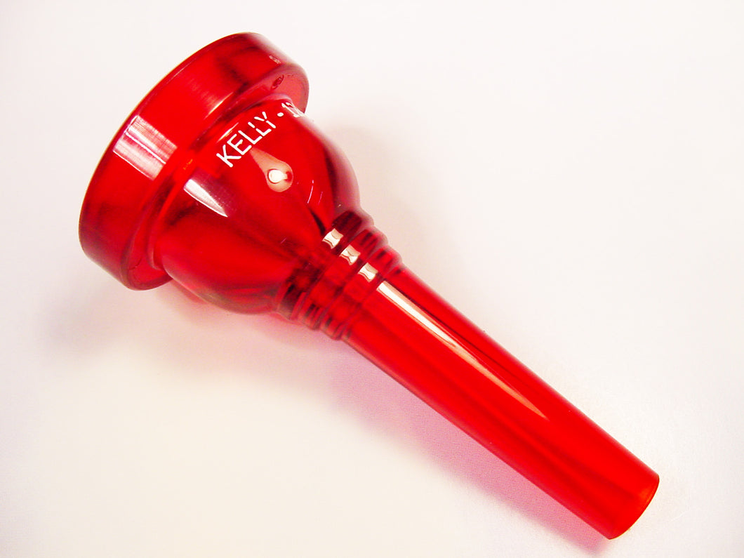 Kelly Mouthpieces Trombone Mouthpiece 6.5AL Crystal Red