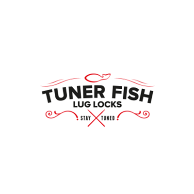 Tuner Fish Lug Locks Orange 4 Pack