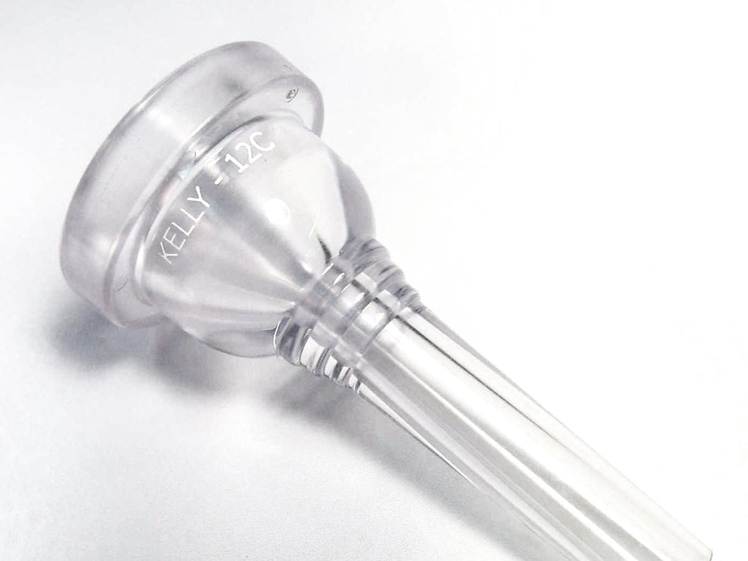 Kelly Mouthpieces Trombone Mouthpiece 12C Crystal Clear