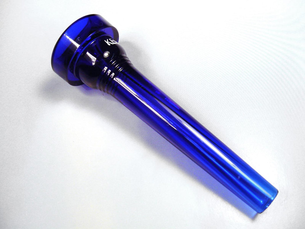 Kelly Mouthpieces Trumpet Mouthpiece 7C Crystal Blue