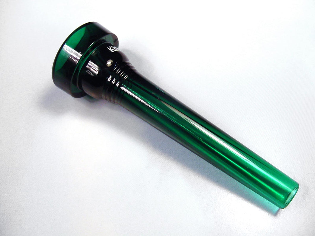 Kelly Mouthpieces Trumpet Mouthpiece 7C Crystal Green