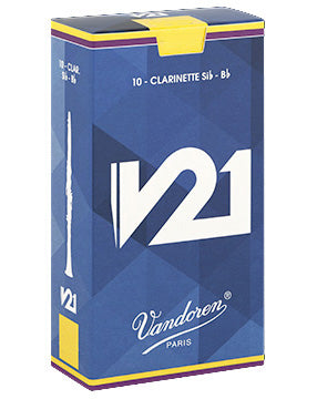 Vandoren V21 Bass Clarinet, Box of 5 - Strength 3.5