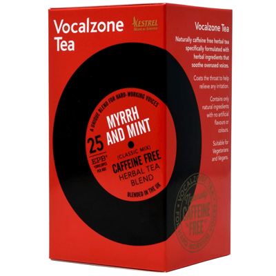 Vocalzone Tea - Myrrh And Mint